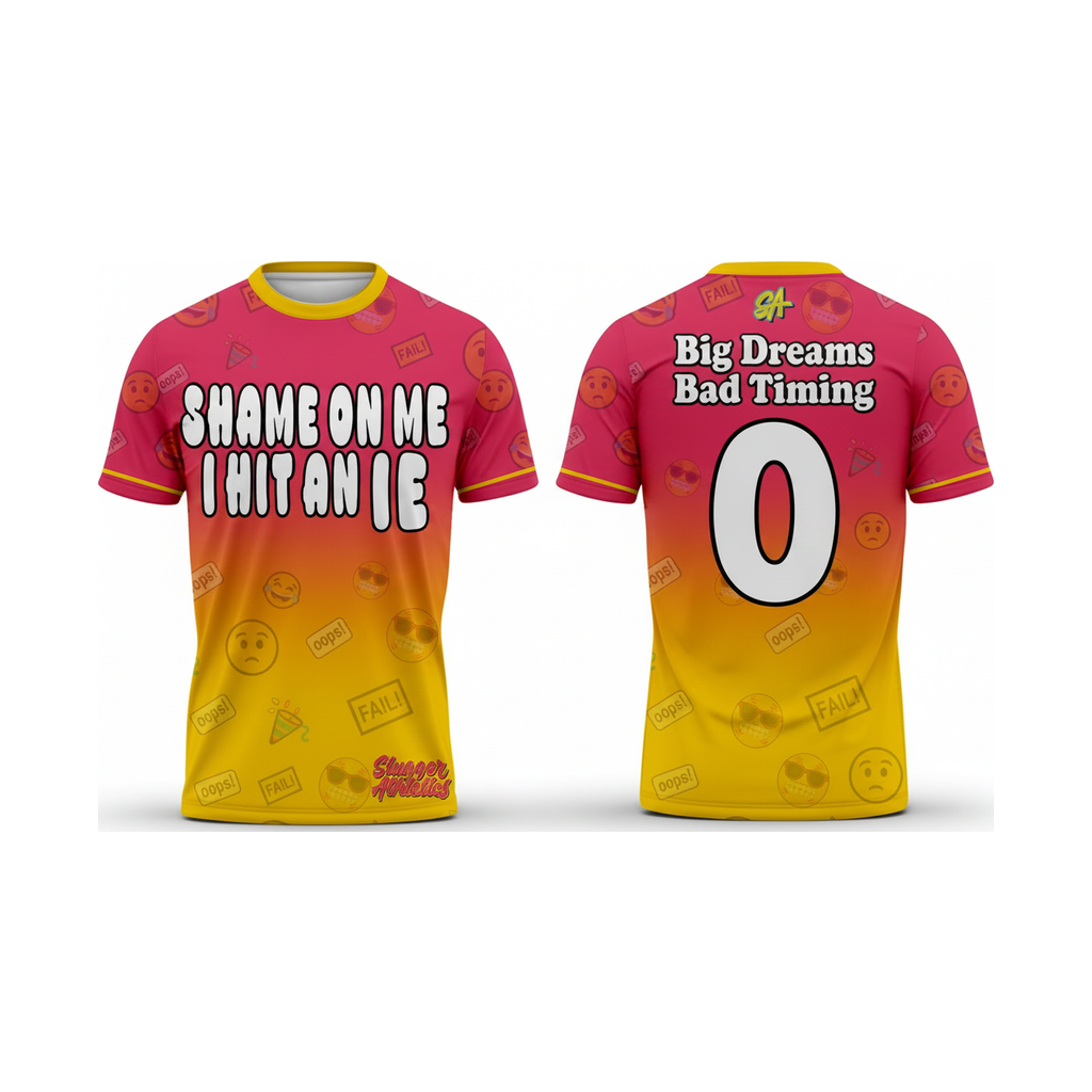 Shame On Me IE - Pink/Yellow - custom practice jerseys Ocala FL