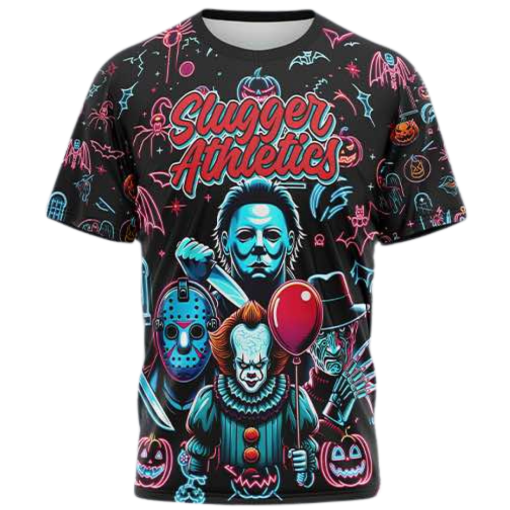 Horror Mashup Neon Jersey - Image 4