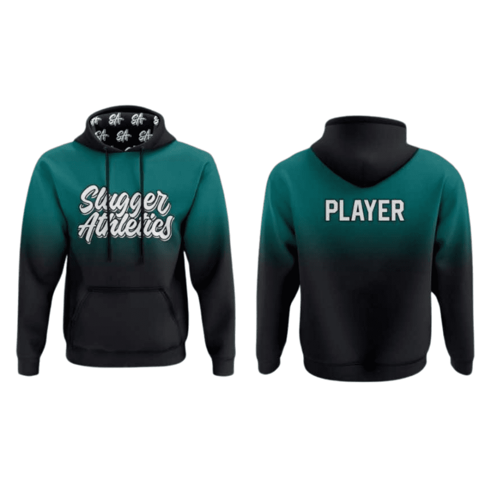 SA Teal & Black Hoodie