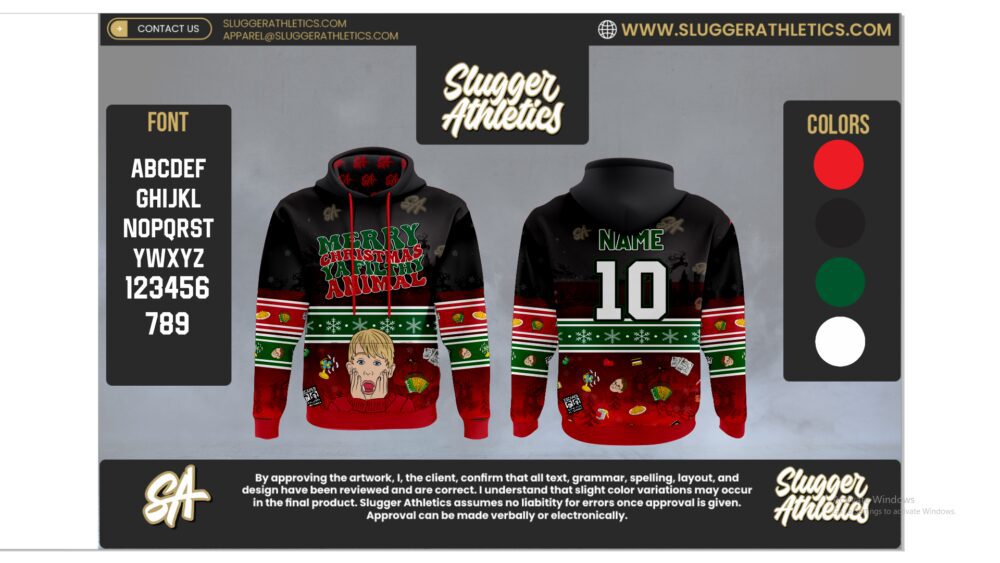 SA Christmas Hoodie