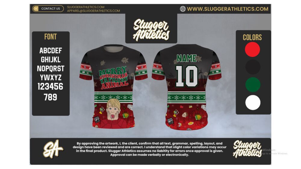 SA Christmas Jersey